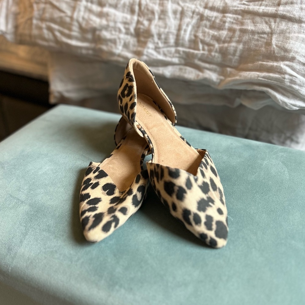Leopard Print Ballet Flats